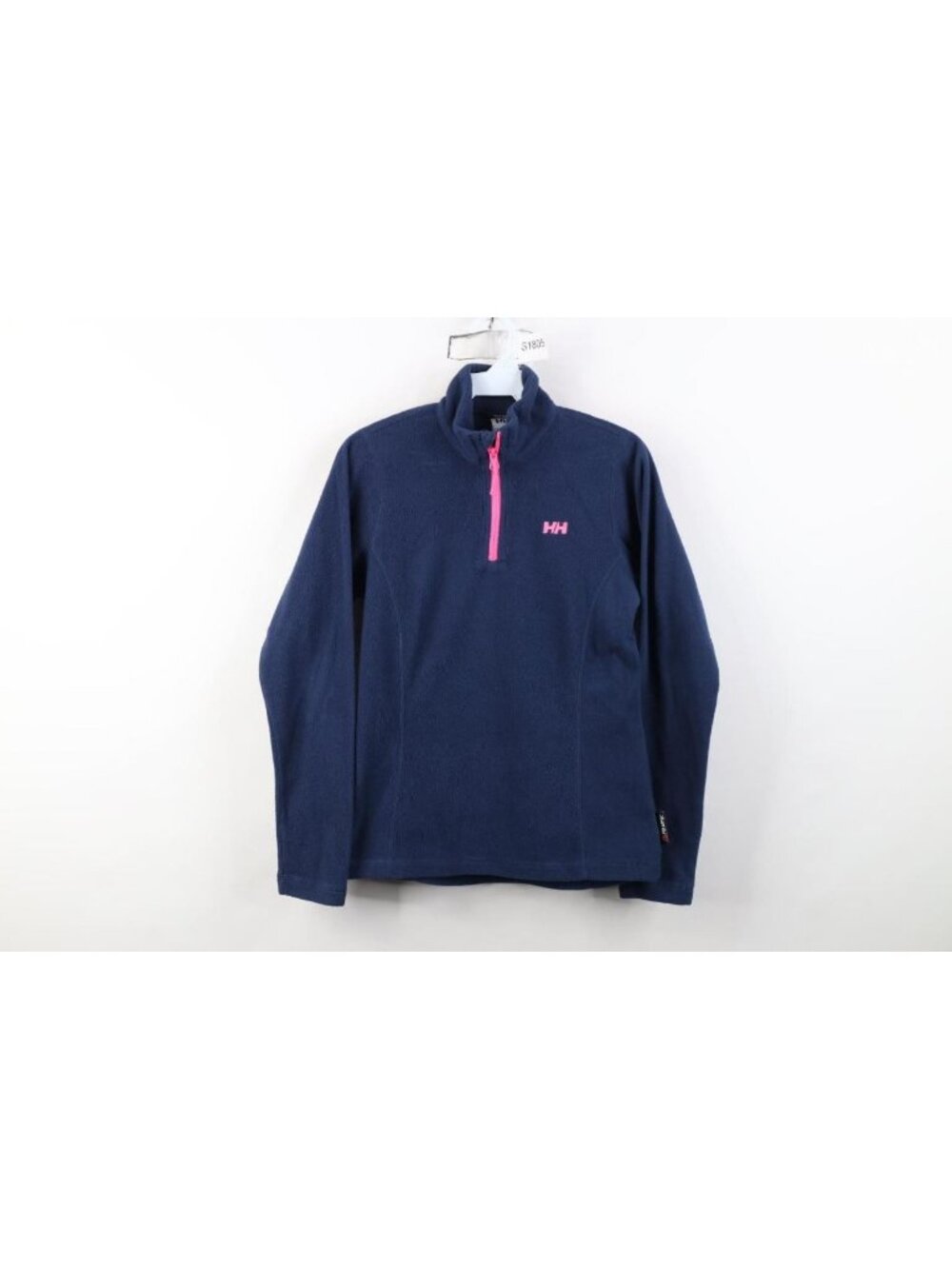 Vintage Y2K Helly Hansen Womens Small Polartec Fleece 1/4 Zip Pullover Sweater